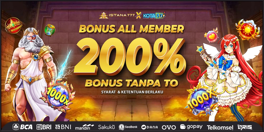 BONUS SPECIAL LEBARAN 200%